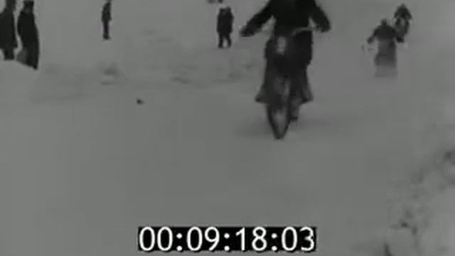 Кубок СССР по зимнему мотокроссу в Коврове (1965год). Ширина гора. смотреть онлайн