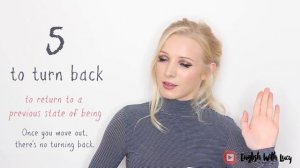 10 'TURN' PHRASAL VERBS - turn in, turn on, turn off, turn into, turn up, turn out + Free PDF & Quiz