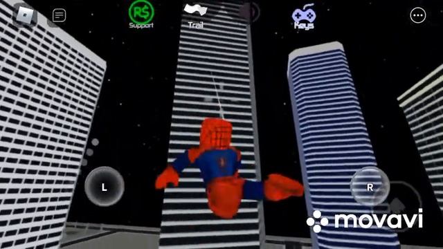Игра для любителей человека паука! Roblox! Swingin SpiderMan! смотреть онлайн