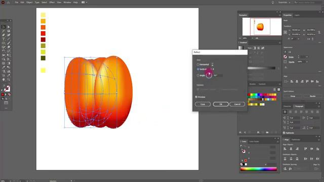 КАК НАРИСОВАТЬ ТЫКВУ НА HALLOWEEN (Хэллоуин). Урок в Adobe Illustrator смотреть онлайн