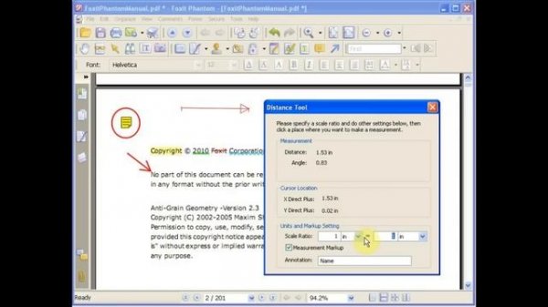 Foxit Phantom Comments Tutorial