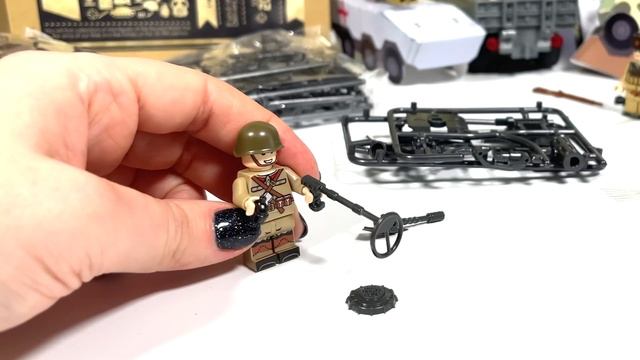 LEGO Mystery Military Box|Machine Guns & Equipment| Army DIY