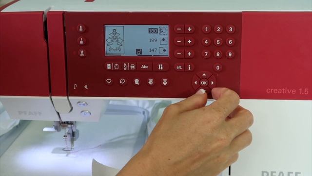 Pfaff creative 1.5 58 Embroidery Overview смотреть онлайн