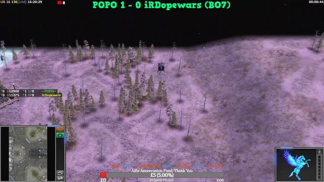 Live 1v1 Command & Conquer, Zero Hour 16gmt POPO v IRDopewars Excal's $645 1v1 20k Tourney смотреть онлайн