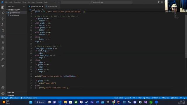 Build a Grade Book Program in Python Tutorial! смотреть онлайн