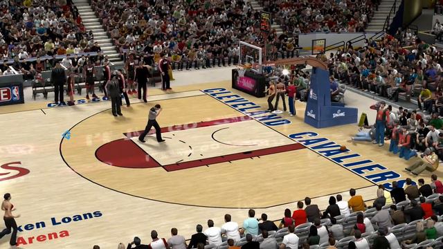 NBA 2K10 (Gameplay): Cleveland Cavaliers vs. Miami Heat (1st & 2nd Quarter) смотреть онлайн