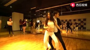 Bachata dance action demonstration. baccata dance