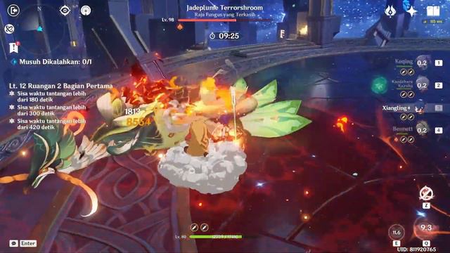 Keqing Overload ft Nahida Hyperbloom ,Spiral abyss floor 12 - Genshin Impact indonesia смотреть онлайн