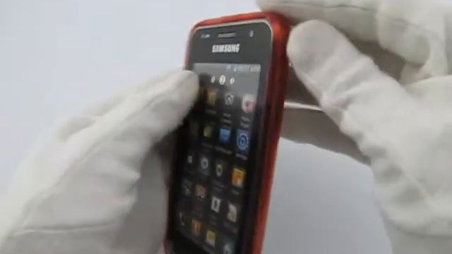 Полимерный чехол для Samsung i9000 Красный смотреть онлайн