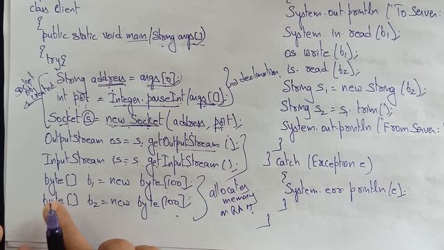 Java Program to create client and server applications| lec 86 | Java Tutorial| BhanuPriya смотреть онлайн
