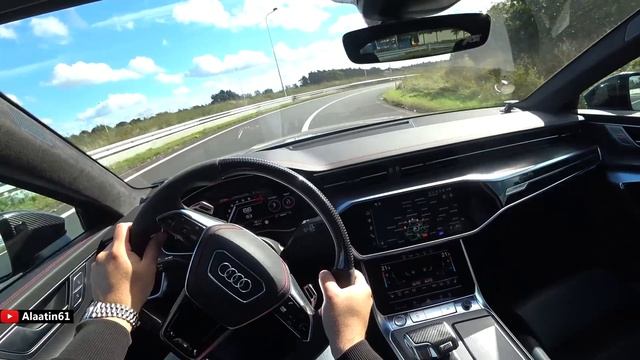 THE NEW AUDI RS6 R ABT 1 OF 125 TEST DRIVE смотреть онлайн