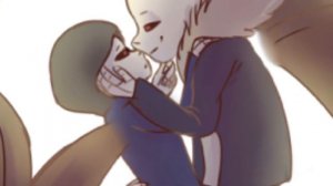 |Porcelain Black - Pretty Little Psycho|Horror sans x Dust Sans|????
