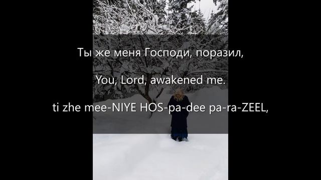 Утиши Меня Господи (Calm Me Lord), a traditional Doukhobor psalm recited in Russian смотреть онлайн