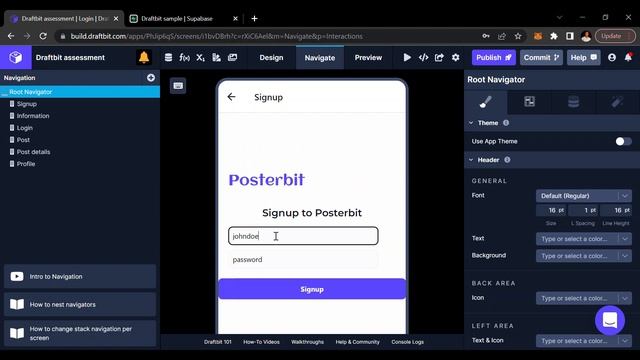 A demo of the mobile app I built using Draftbit and Supabase смотреть онлайн