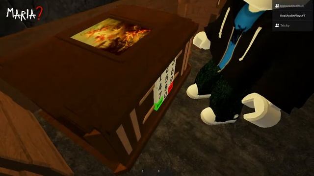Playing MARIA Roblox HORROR game смотреть онлайн