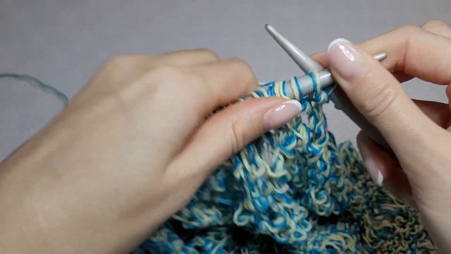 Ажурный узор ♡ Самая легкая и простая сетка♡ Один ряд и узор готов ? смотреть онлайн