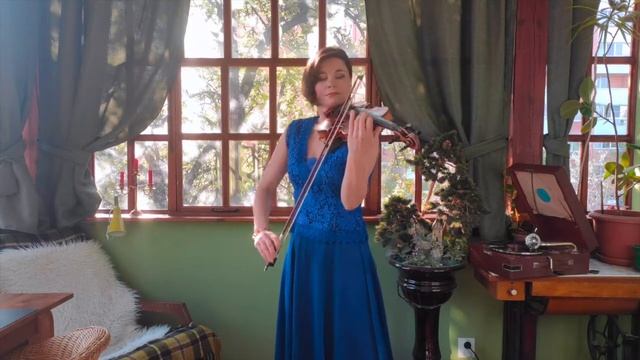 Por una Cabeza - Karlos Gardel .Violinist Elena Galitsina смотреть онлайн