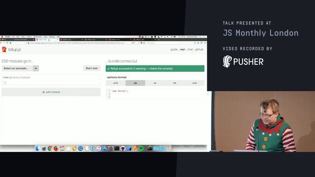Let's Talk about Rollup - JS Monthly London - November 2017 смотреть онлайн