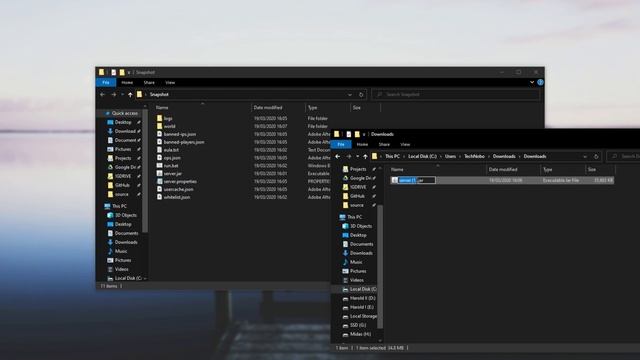 Minecraft: Update/Downgrade Vanilla Server | Tutorial смотреть онлайн
