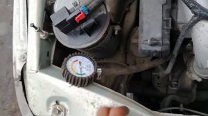 Самодельный манометр для измерения давления в топливной рампе