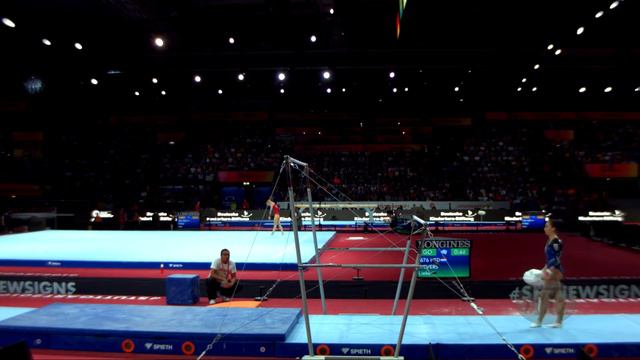ZIVADINOVIC Kristina (SRB) - 2019 Artistic Worlds, Stuttgart (GER) - Qualifications Uneven Bars смотреть онлайн