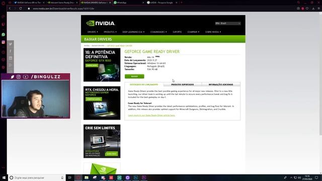 NVIDIA soltou um DRIVER especial pro VALORANT (+FPS E FLUIDEZ) смотреть онлайн