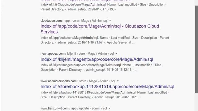 Google Dork: Find Directories with SQL Databases смотреть онлайн