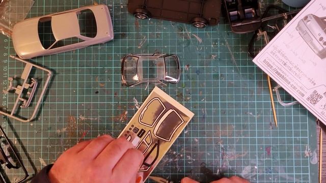 Building Aoshima's 1:32 Snap Kit R32 Skyline