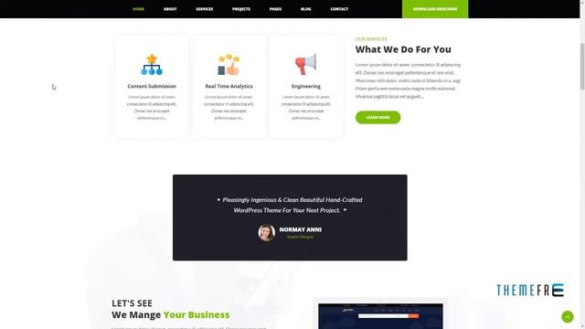 Acumec - Business Multipurpose WordPress Theme Ellis Ed смотреть онлайн