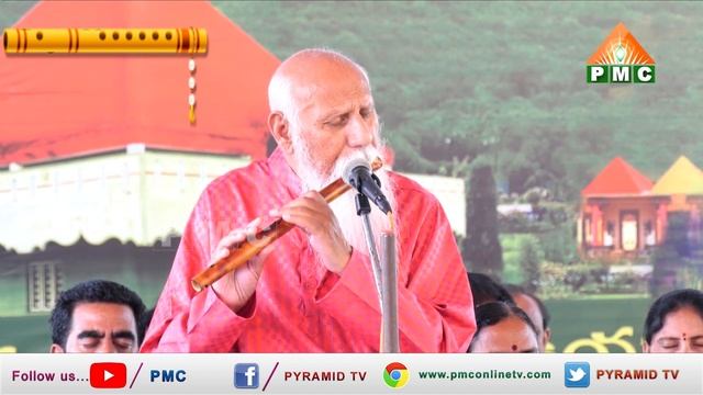30 Minutes Powerful Flute Meditation by Patriji | PMC Telugu смотреть онлайн