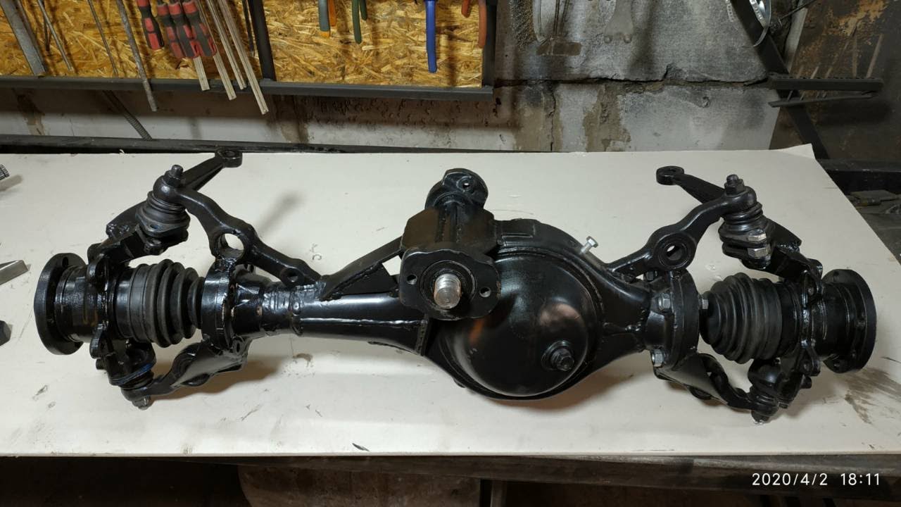 ПЕРЕДНИЙ ВЕДУЩИЙ МОСТ ДЛЯ МИНИТРАКТОРА СВОИМИ РУКАМИ смотреть онлайн