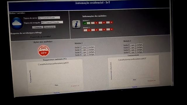 NodeMCU - controle de outputs via MQTT e navegador web смотреть онлайн