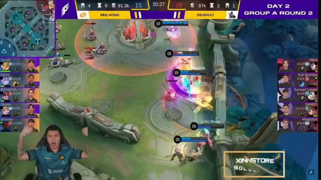 SKYLAR PAKE LAYLA JAMINAN LATE GAME? REAKSI STREAMER RRQ HOSHI VS DEUSVULT GAME OF THE FUTURE смотреть онлайн