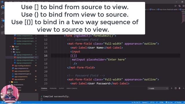 ? Angular Data Binding with practical example | Examportal project #8 смотреть онлайн