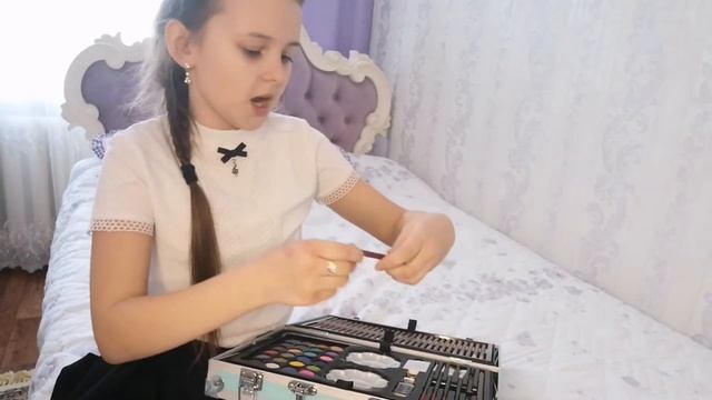 Обзор на набор для рисования! смотреть онлайн