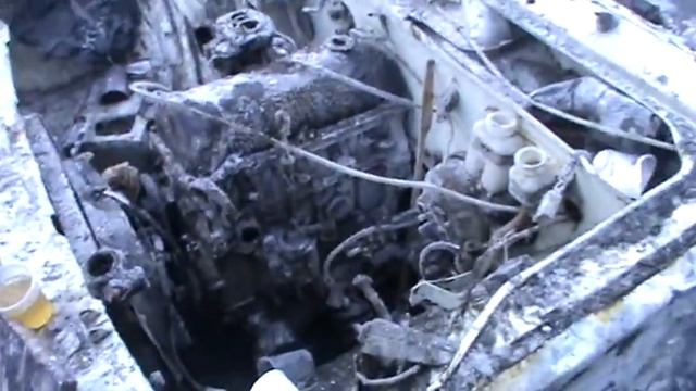 Разбитая машина на Грушевского