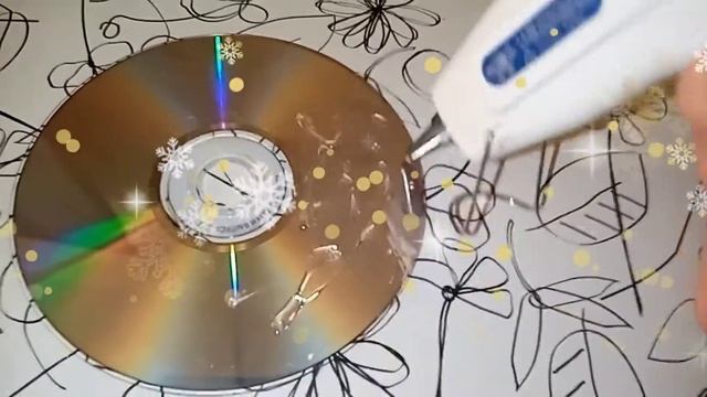 Не выкидывайте старые диски!!! Посмотрите что можно с ними сделать?новогодние поделки! смотреть онлайн