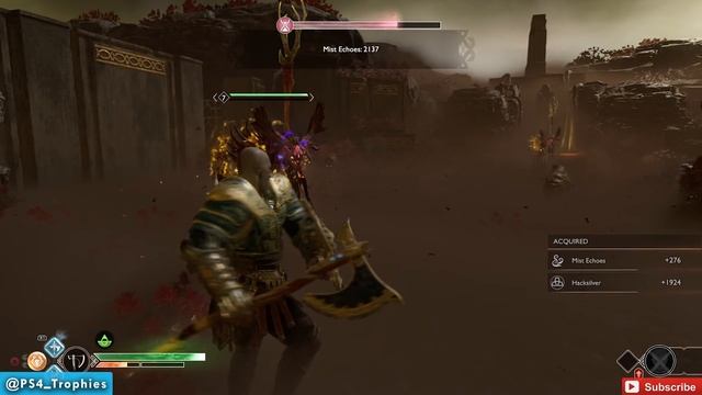 God of War - How to Upgrade Leviathan Axe to Level 6 AND Darkness and Fog Workshop Treasure смотреть онлайн