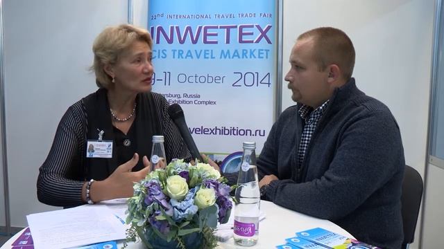 Людмила Иванова на INWETEX-CIS Travel Market 2014 смотреть онлайн