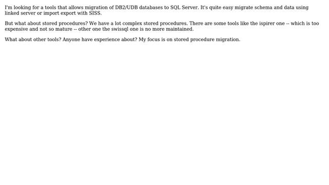 Databases: Migrate DB2 UDB (Iseries) to SQL Server (3 Solutions!!) смотреть онлайн
