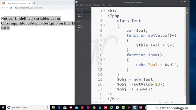 PHP OOPS Tutorial | classes & objects | Constructor & Destructor | 2020 смотреть онлайн