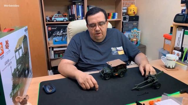Sembo 705805 - Willys MB Off-Road Vehicle USA (1943) - Review in Deutsch eine reine Katastrophe (UT смотреть онлайн