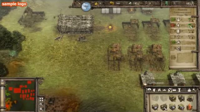 играем в stronghold 3 часть №1 смотреть онлайн
