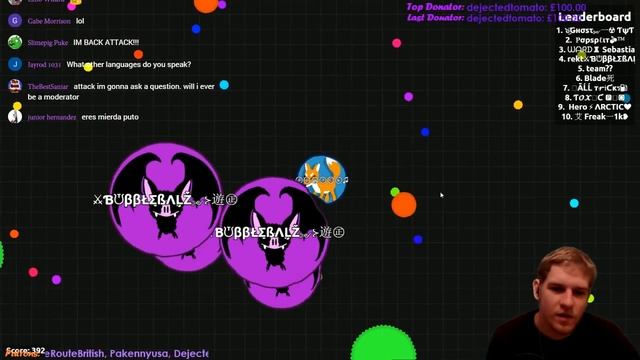 Agario time! Quick agario stream before Dishonoured 2! смотреть онлайн