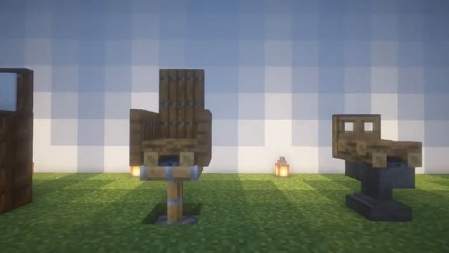 Различные виды стульев в Minecraft. смотреть онлайн