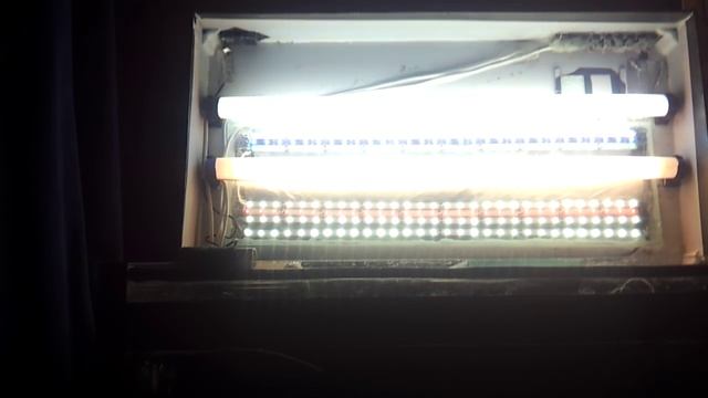 Крышка для аквариума своими руками с LED подстветкой смотреть онлайн