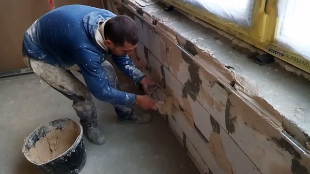 Часть 2. Радиусная штукатурка, установка маяков смотреть онлайн