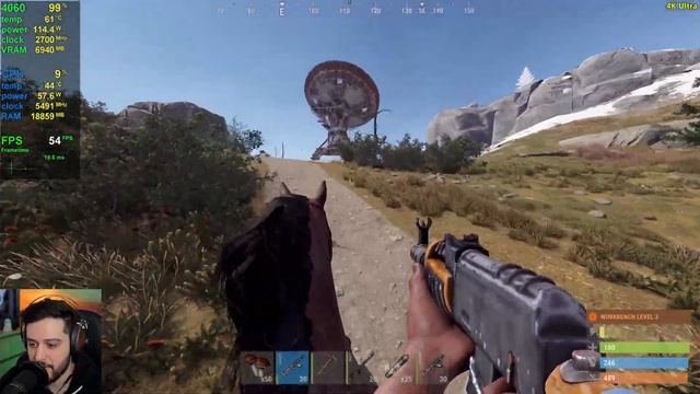 RUST on the RTX 4060 - Ultra & Competitive settings смотреть онлайн