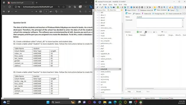 Question Set - 01 | Java Institute | Database Management Systems смотреть онлайн
