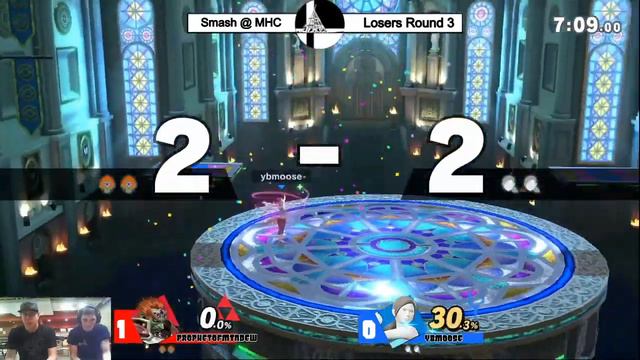 Prophet of MtnDew (Ganondorf) Vs ybmoose (Wii Fit Trainer) - LR 3 - Smash at MHC Jan 23, 2020 смотреть онлайн